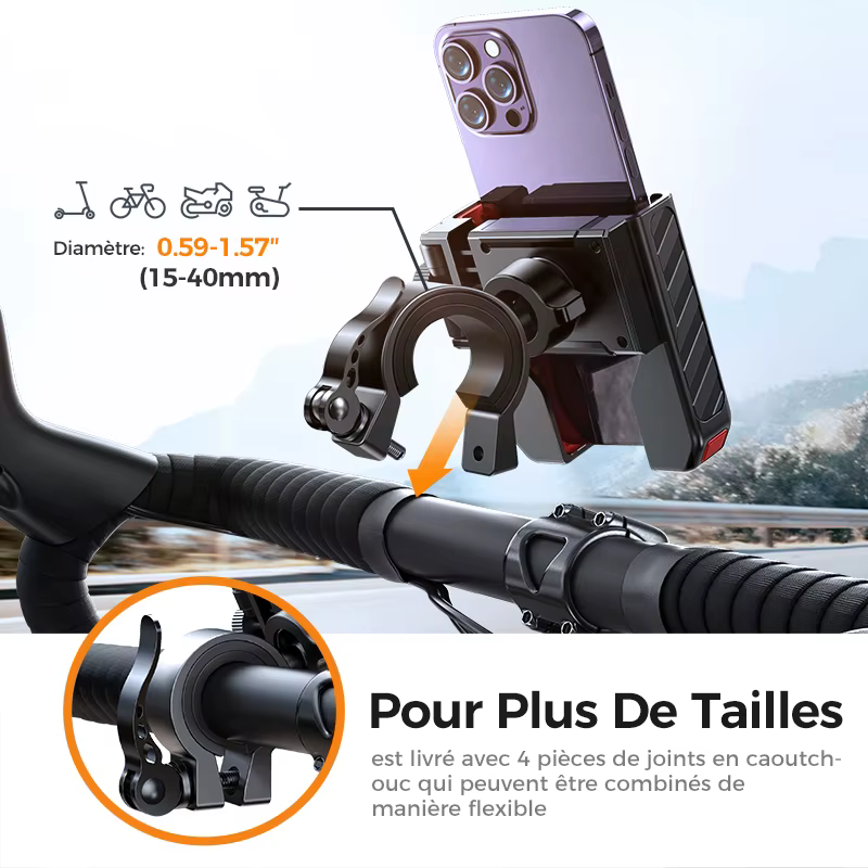Pomerroom-Support de téléphone universel pour vélo et moto