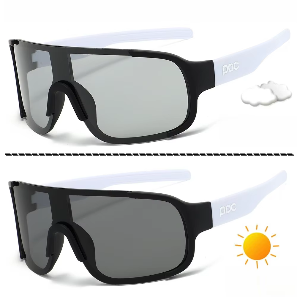 Lunettes de cyclisme à changement de couleur jour et nuit POC.