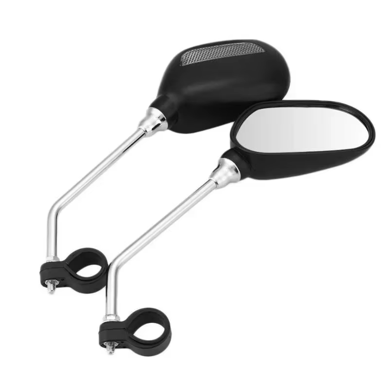 1 paire de rétroviseurs de vélo réglables à 360 degrés