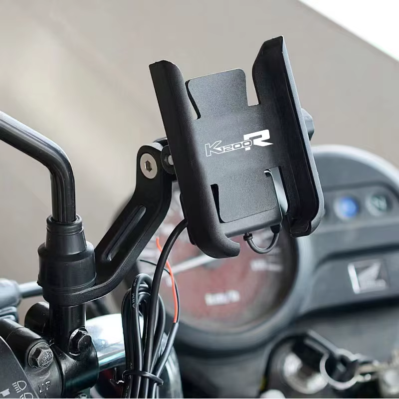 Support de téléphone portable pour guidon de moto