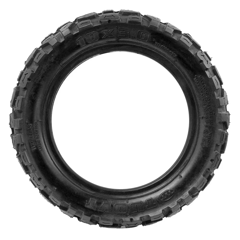 Pneu tout-terrain élargi et amélioré de 10 pouces 10x3.0 pour trottinette électrique