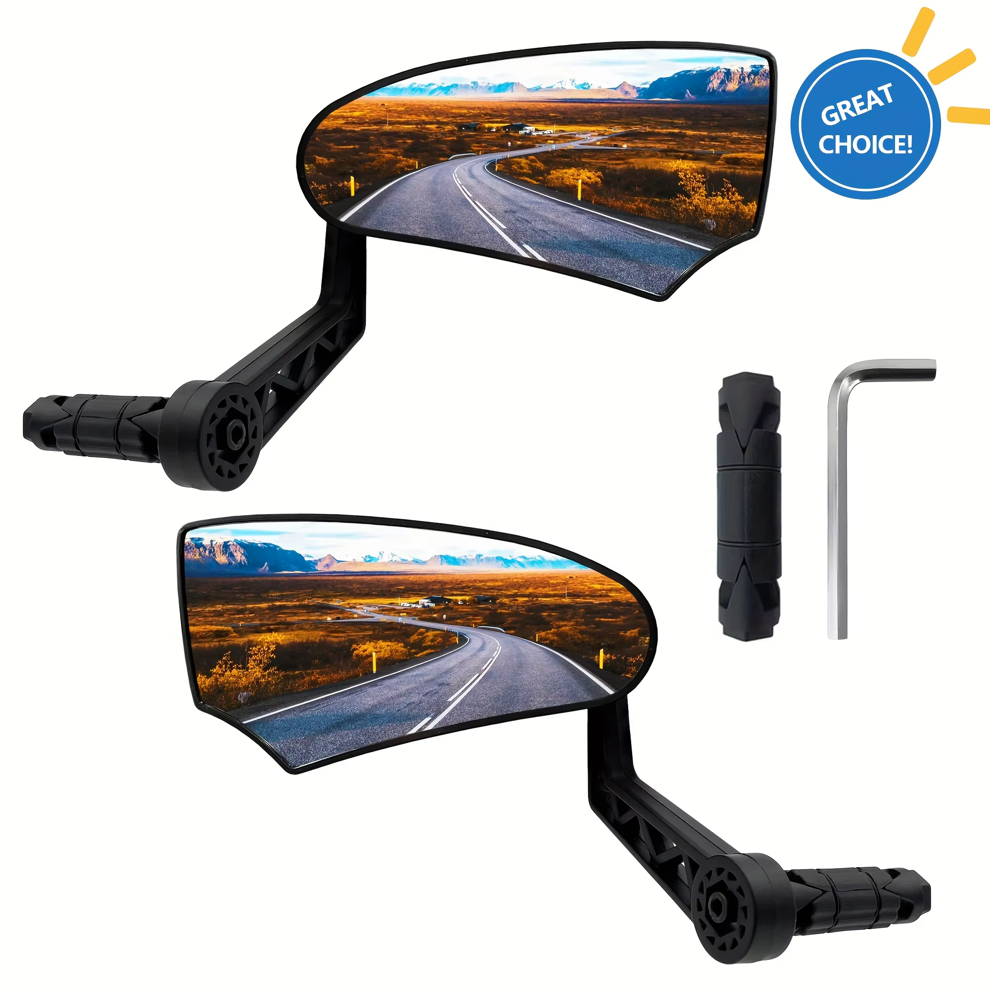 Rétroviseur de vélo, miroirs