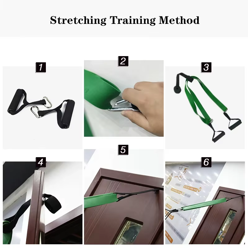 Ceinture élastique de sport audacieuse, auxiliaire de traction pour hommes et femmes, équipement d'exercice de Pilates, ceinture de résistance de Fitness en caoutchouc