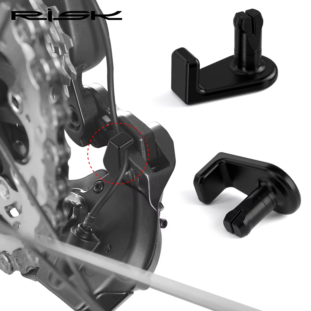 Dérailleur arrière de vélo de route SD300 Di2, e-tube, fixation de fil électrique, Clip de boucle, adaptateur de poignée de câble de chargement, organisateur R7150 R8150