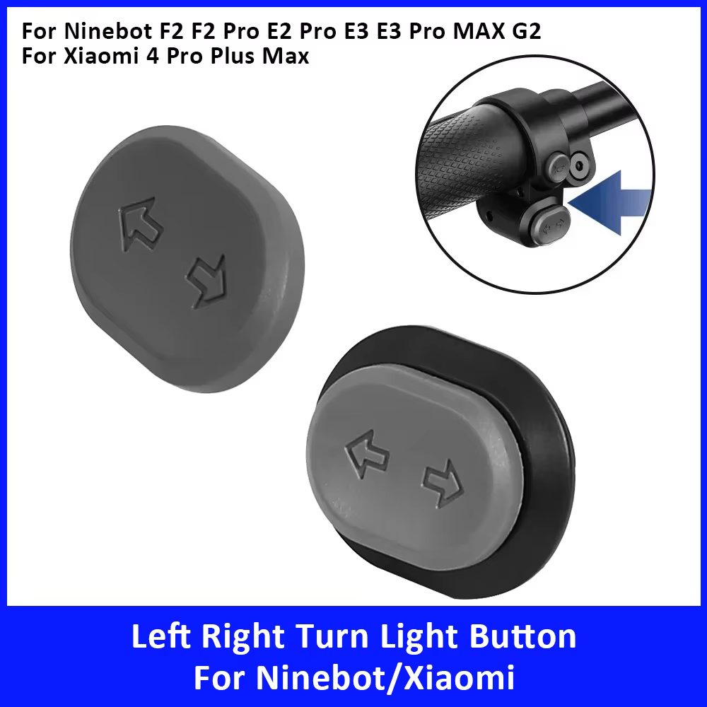 Bouton de clignotant pour Ninebot F2 F2 PRO E2 Pro E3 E3 Pro MAX G2