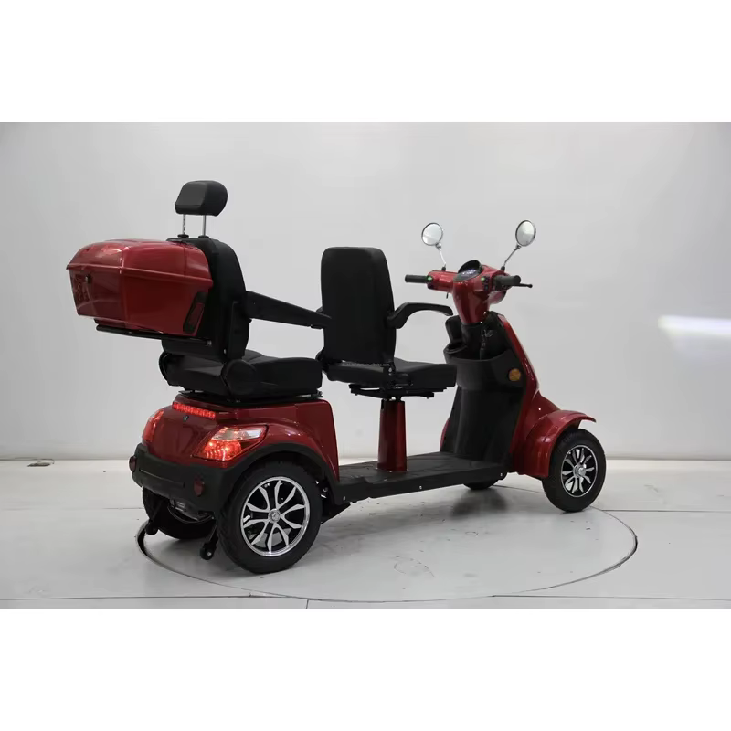 Scooter électrique à Double siège pour personnes âgées