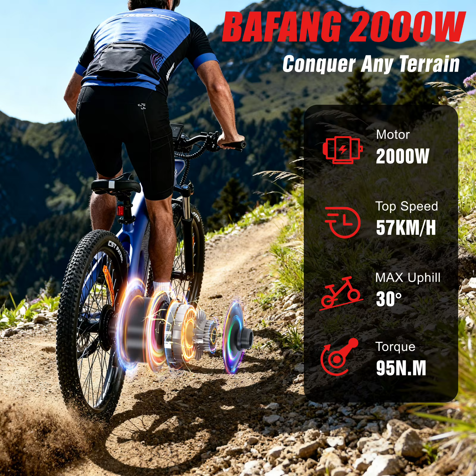 HX Q5 E vélo 2000W adultes