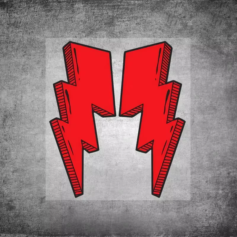 Autocollants Lightning pour cadre de vélo