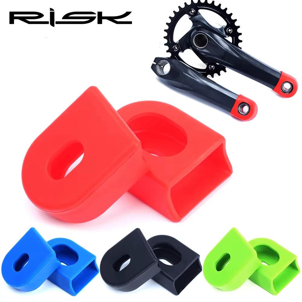 Couvercle de protection de manivelle de vélo en Silicone