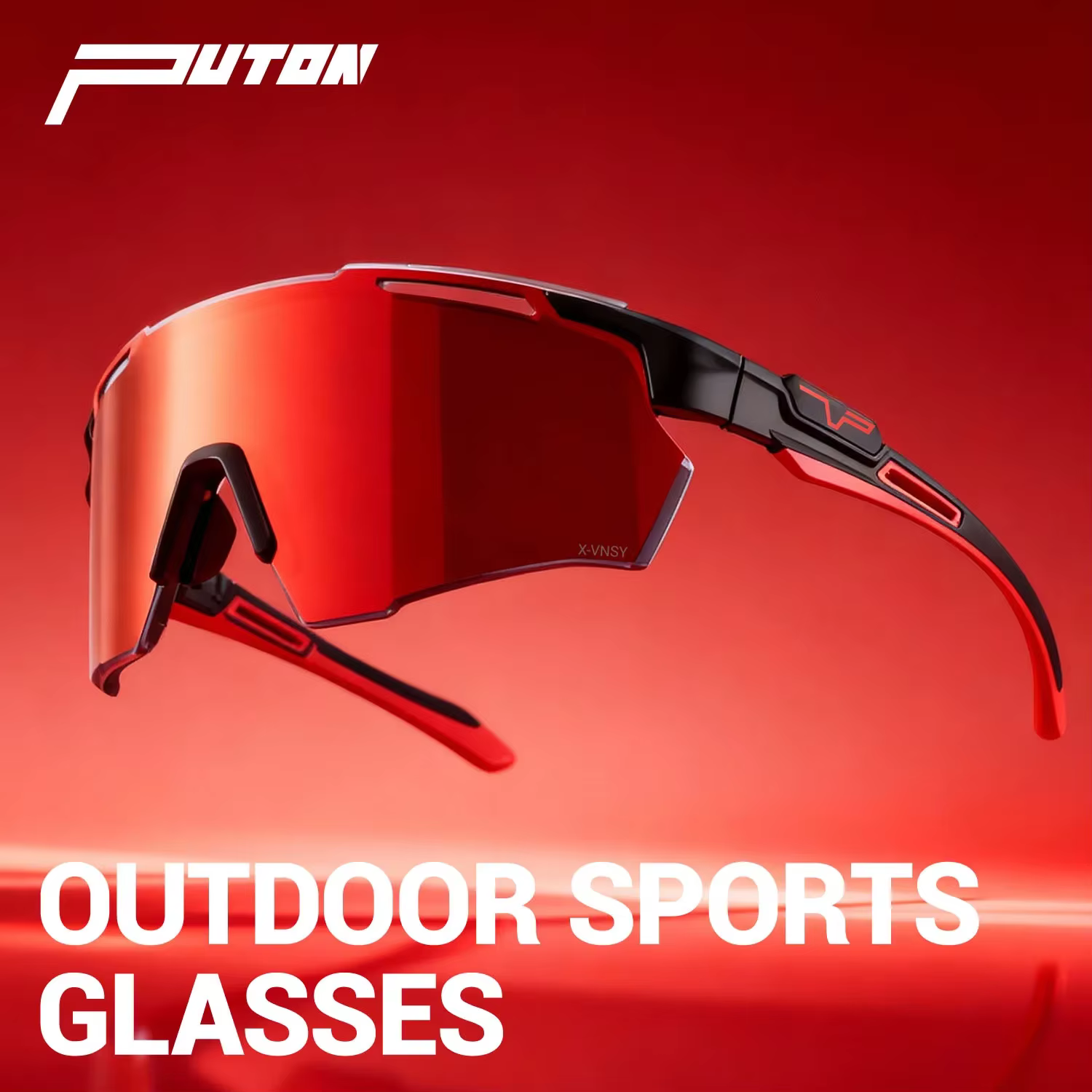 PUTON lunettes de cyclisme photochromiques