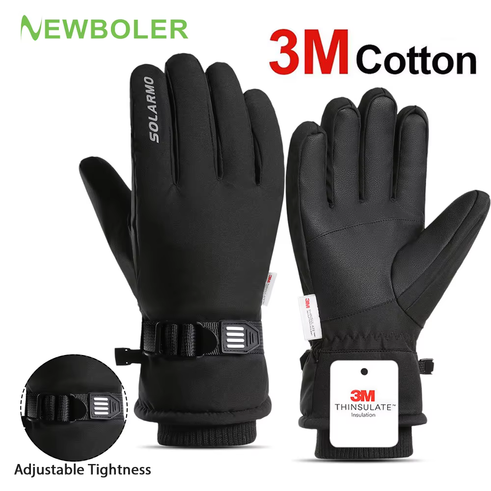Gants de cyclisme imperméables pour hommes