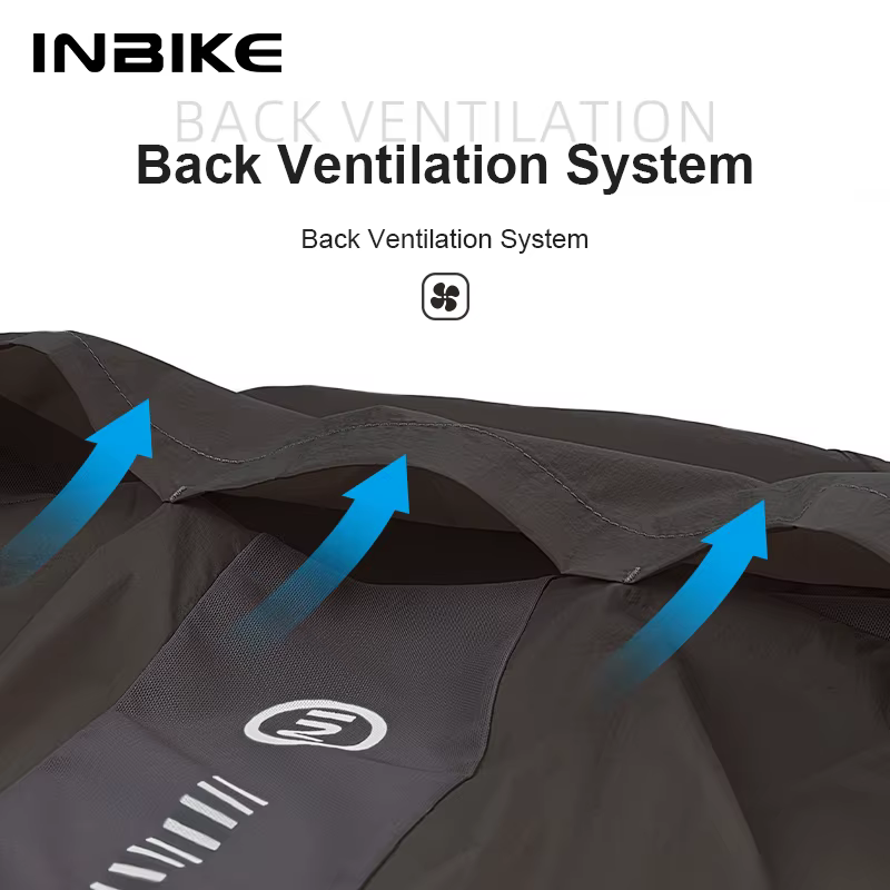 INBIKE – veste de cyclisme imperméable sans manches pour hommes