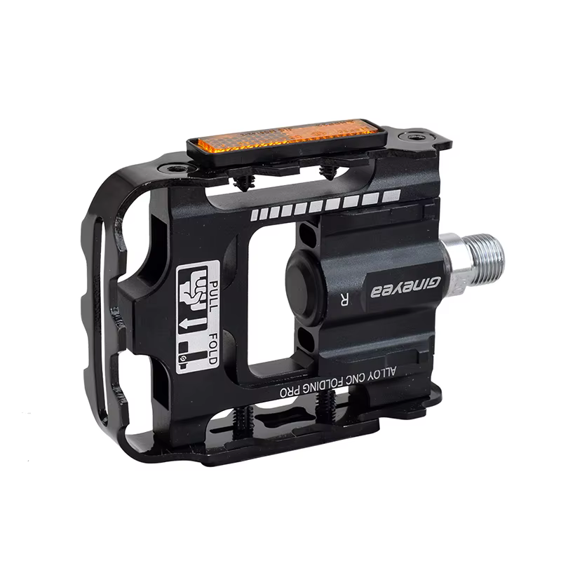 Pédale de vélo pliante CNC en alliage d'aluminium