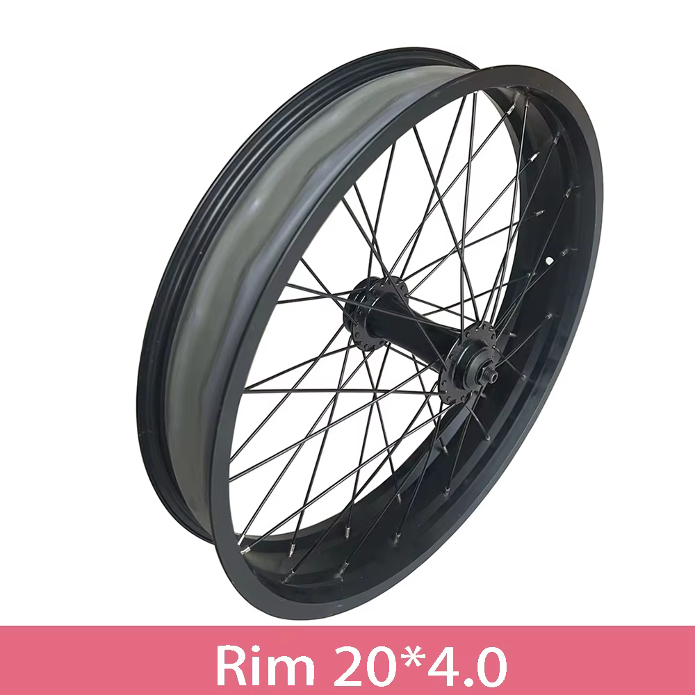 Roue avant de vélo Fat Bike 20x4.0 avec moyeu à double roulement