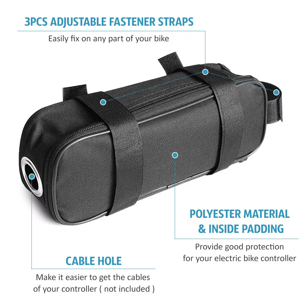 Sac de rangement de grande capacité pour vélo électrique