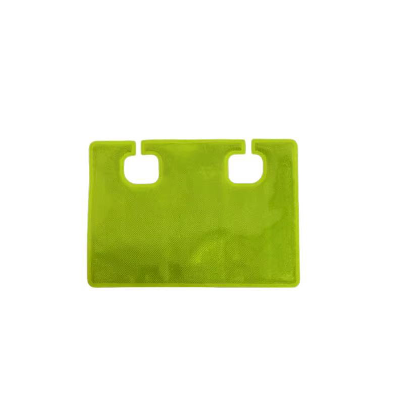 Pendentif rectangulaire d'avertissement de sécurité pour la conduite nocturne, 5 pièces, pour siège de vélo