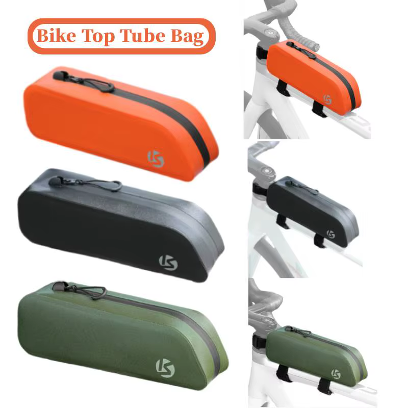 Sacoche de cadre de vélo 600D Double TPU