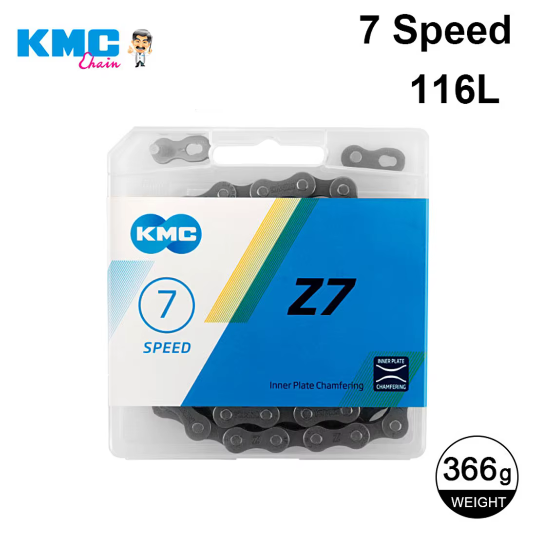 KMC – chaîne de vélo vtt 1 6 7 8 9 10 11 12 vitesses