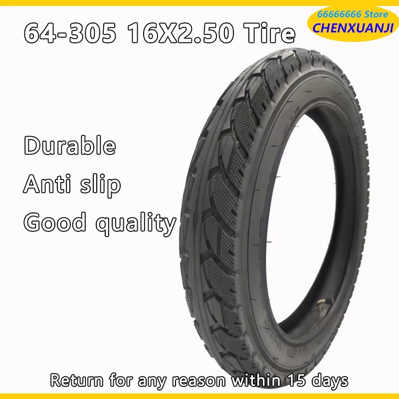 64-305 16x2.50 pneu 16 pouces pneus 16*2.50