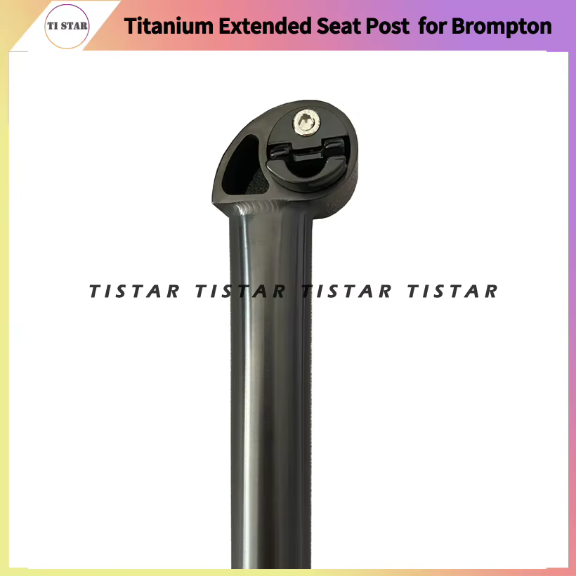 Tige de selle en titane pour vélo Brompton
